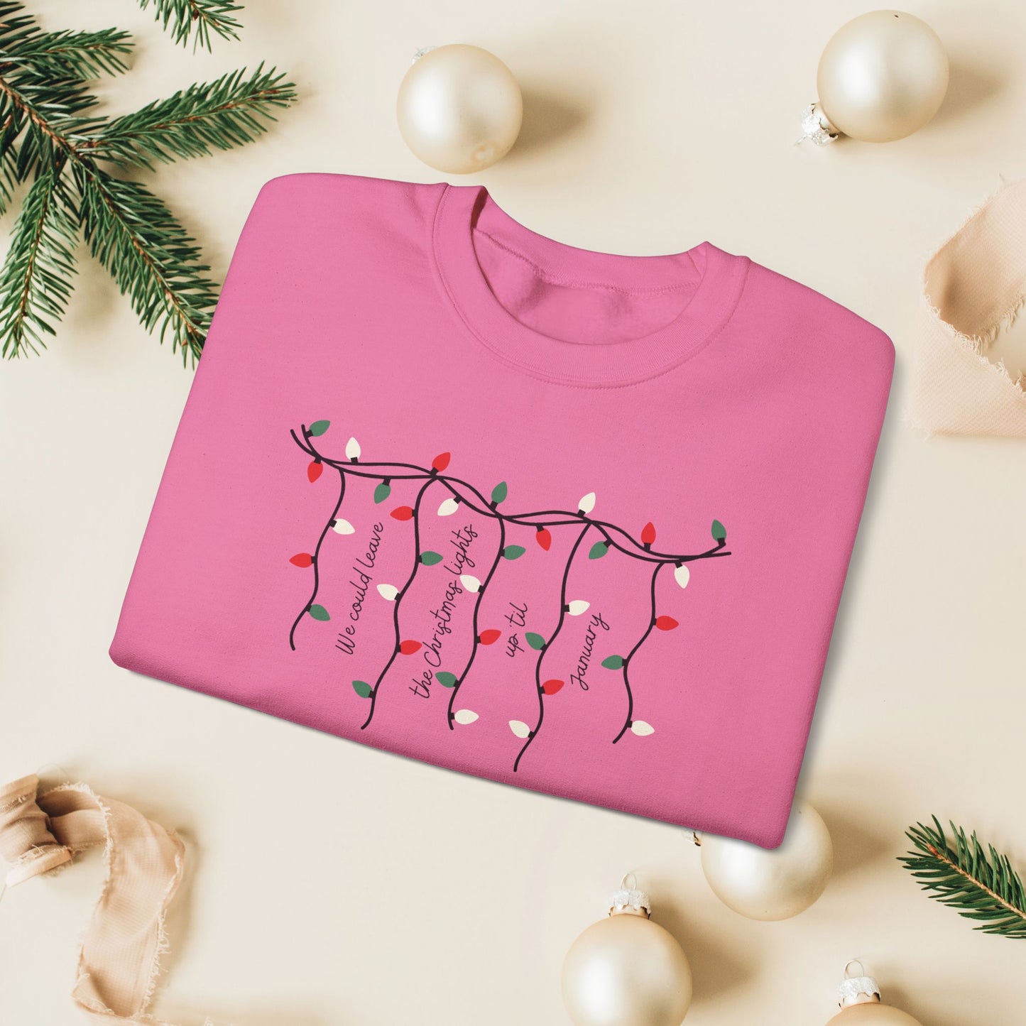Christmas Lights Sweatshirt