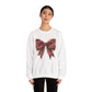 Plaid Holiday Bow Sweatshirt