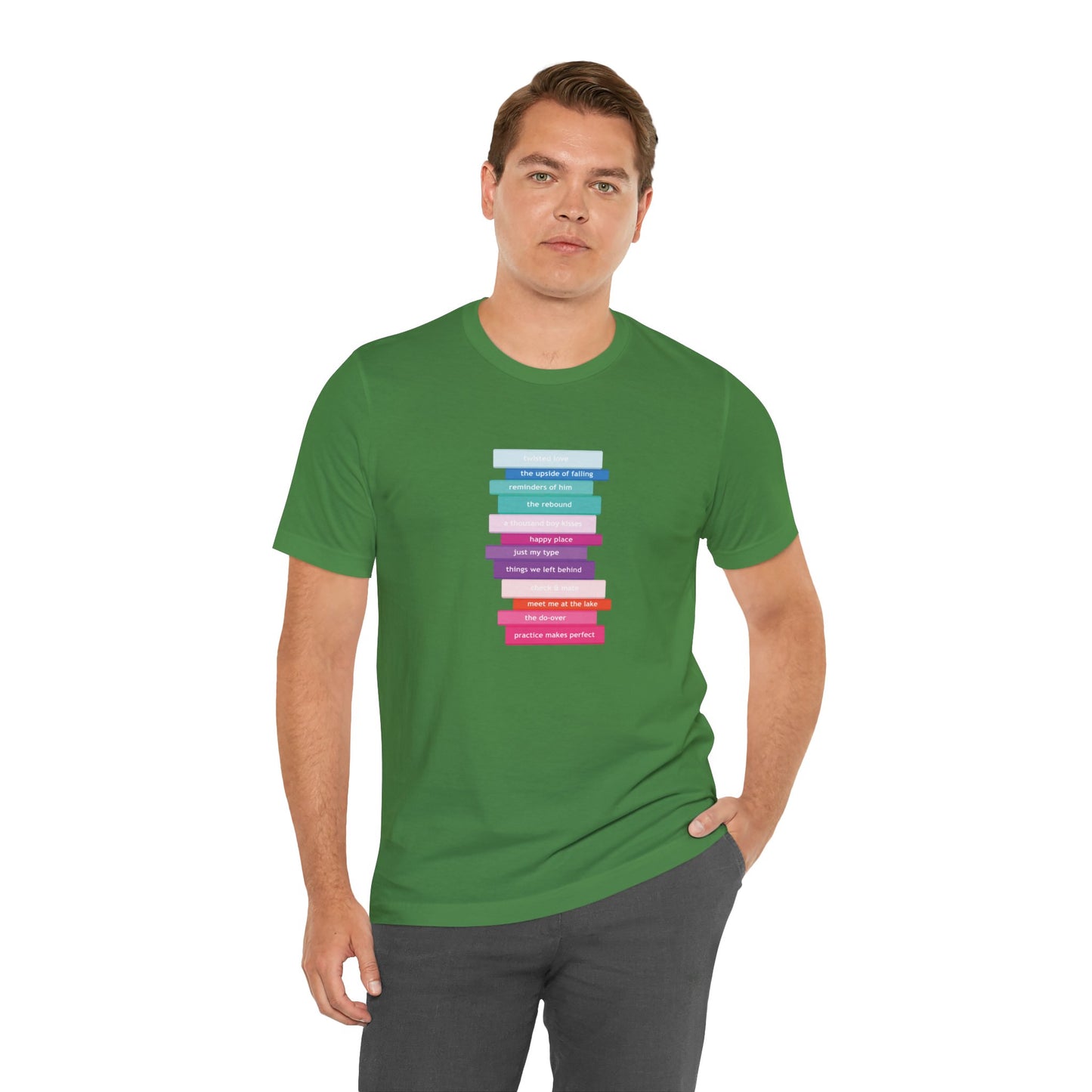 Romance Book Stack T-Shirt