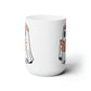 Ghosty Reading - Floral Crown (Ceramic Mug 15oz)