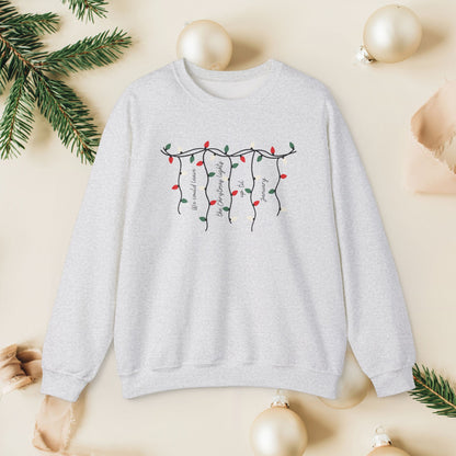 Christmas Lights Sweatshirt