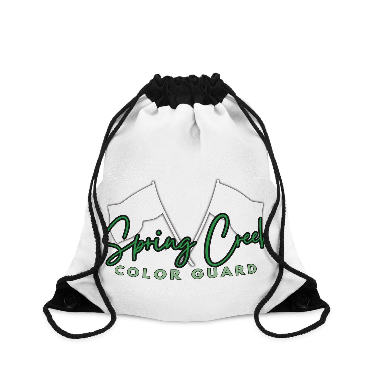 Color Guard Drawstring Bag for Spring Creek - Perfect for Dancers, Athletes, Gym, Sports Events, Gifts