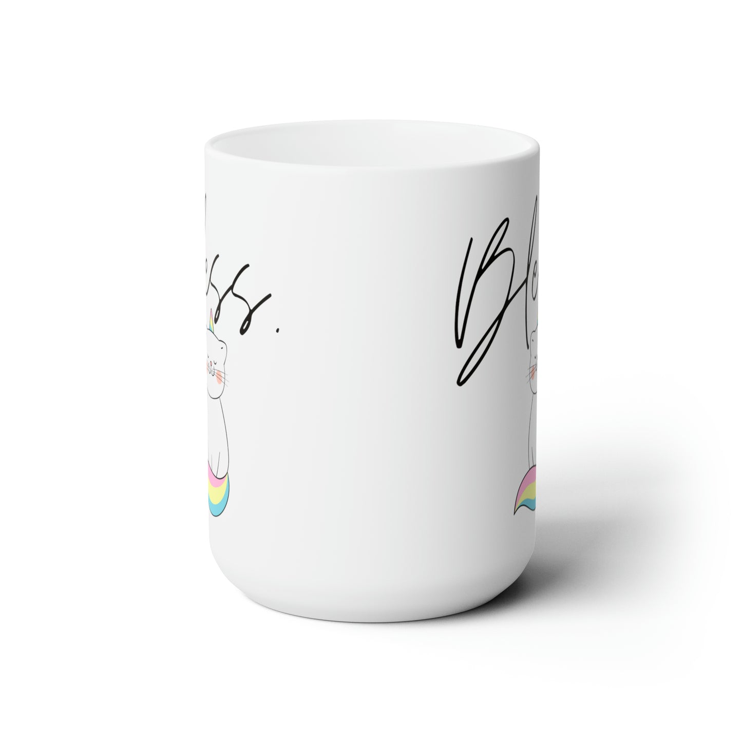 Bless. Cat Unicorn (Ceramic Mug 15oz)