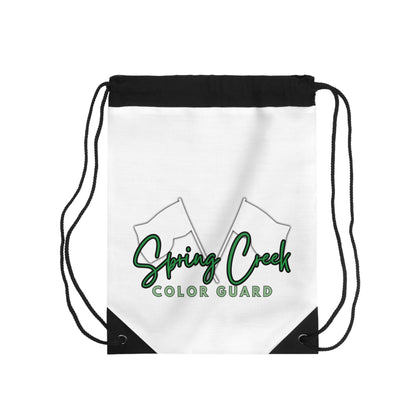 Color Guard Drawstring Bag for Spring Creek - Perfect for Dancers, Athletes, Gym, Sports Events, Gifts