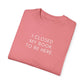 I Closed My Book to Be Here T-shirt