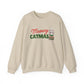 Meowy Catmas Sweatshirt — Cute Holiday Cat Christmas Crewneck