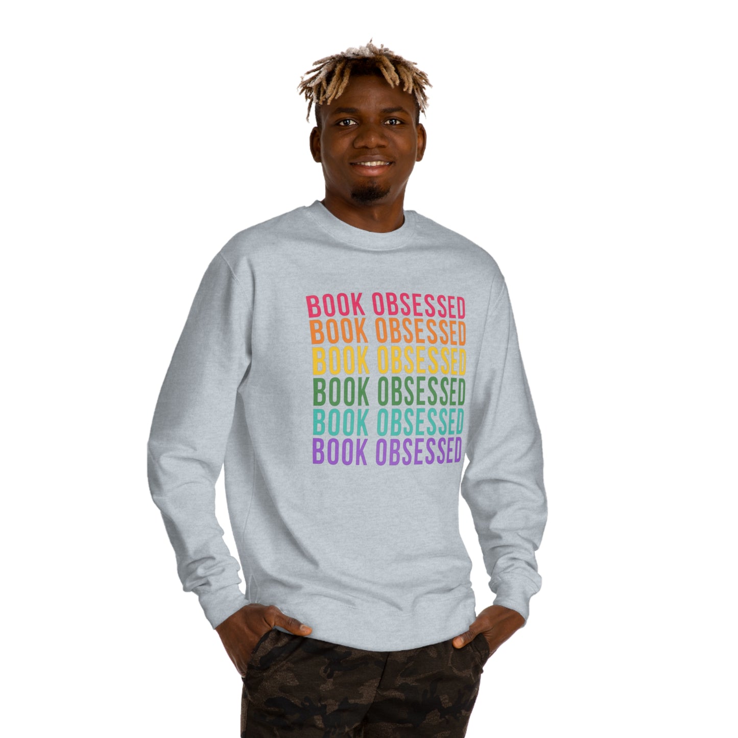 Book Obsessed Independent Trading Co. Unisex Crew Neck Sweatshirt