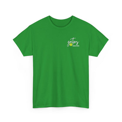 Tennis Mom T-Shirt — Green Handwritten High School Spirit Wear