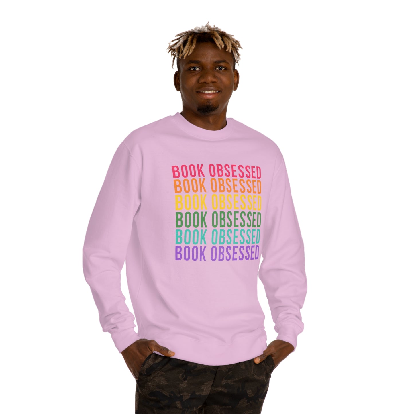 Book Obsessed Independent Trading Co. Unisex Crew Neck Sweatshirt