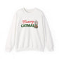 Meowy Catmas Sweatshirt — Cute Holiday Cat Christmas Crewneck