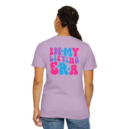 Unisex Garment-Dyed T-shirt - 'In My Lifting Era' with Vivid Colors for Gym Enthusiasts