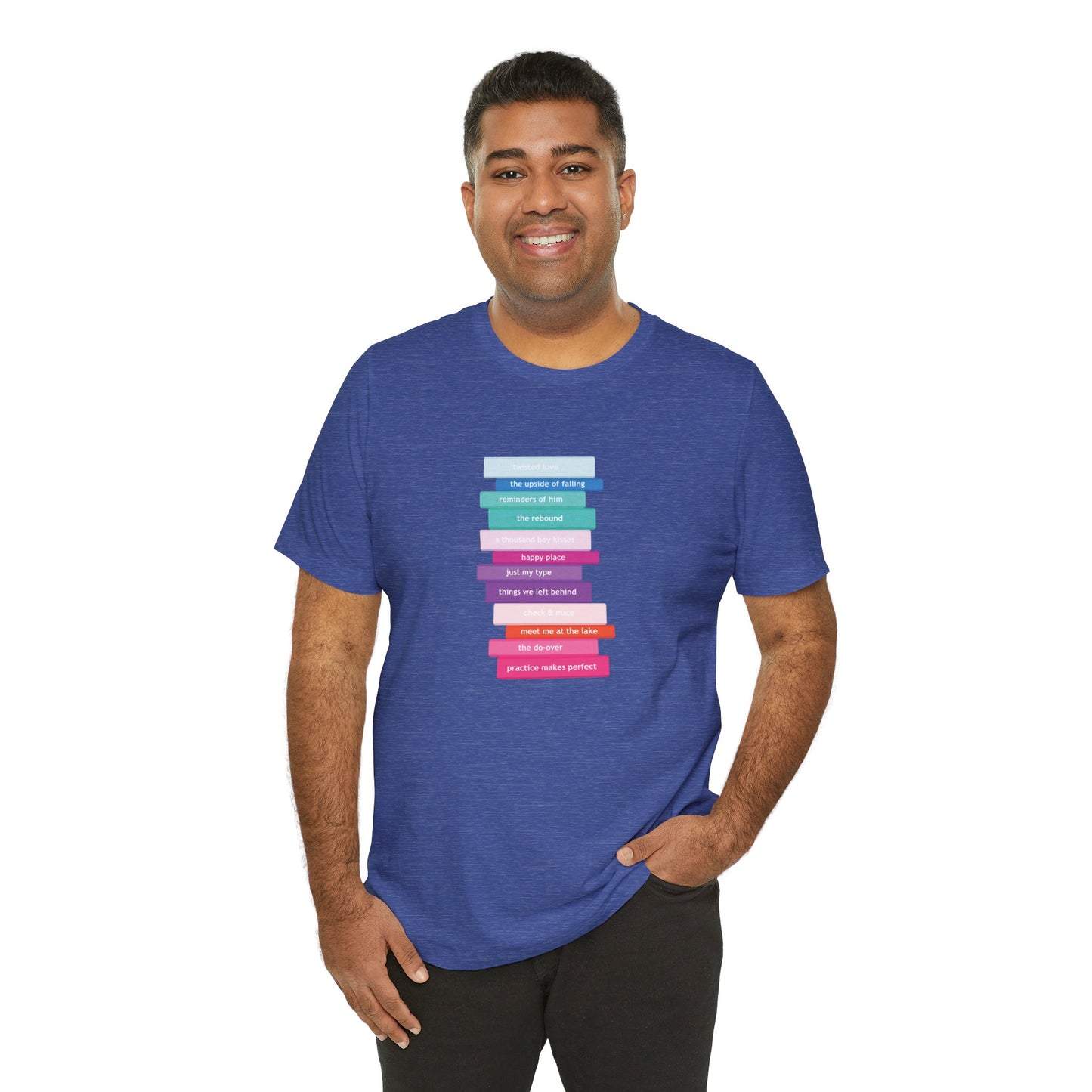 Romance Book Stack T-Shirt