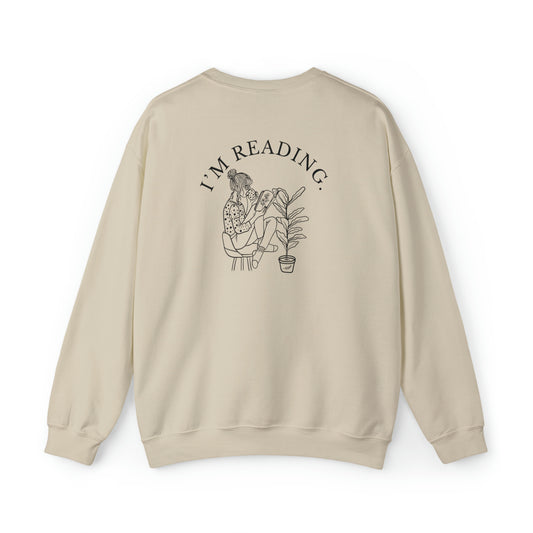 Shh I'm Reading Sweatshirt