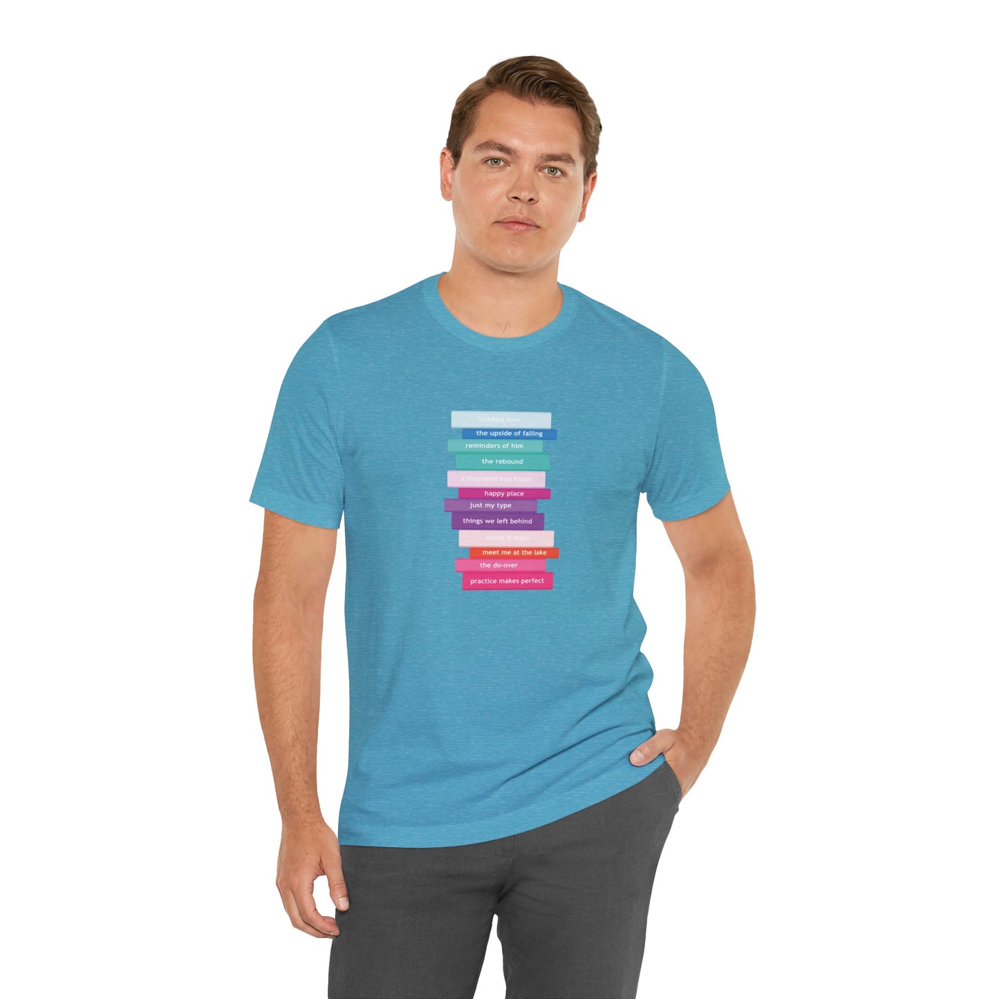 Romance Book Stack T-Shirt