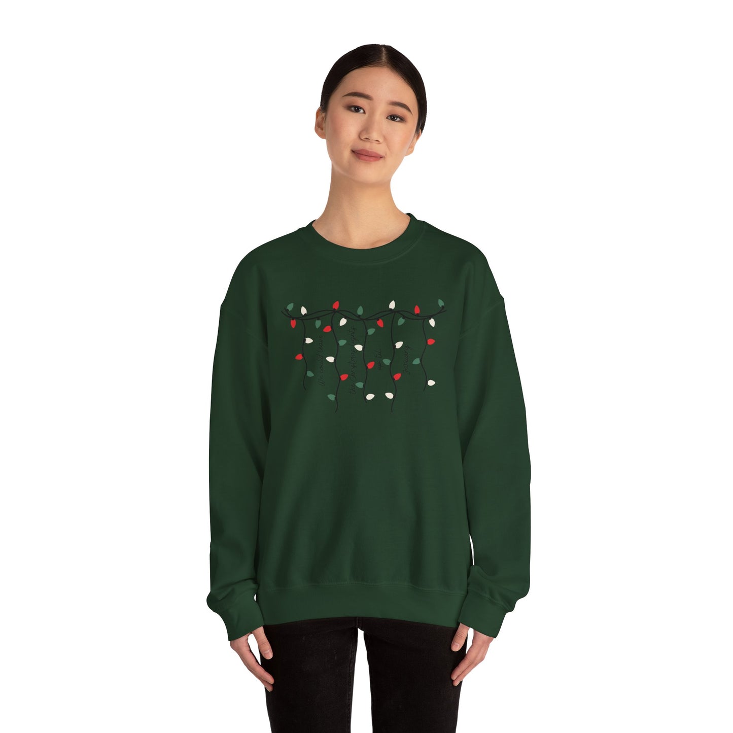 Christmas Lights Sweatshirt