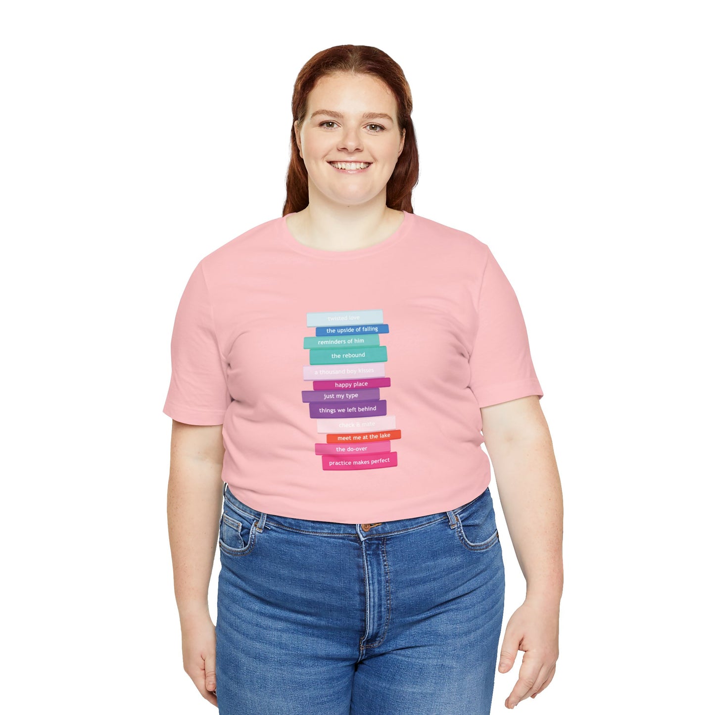 Romance Book Stack T-Shirt