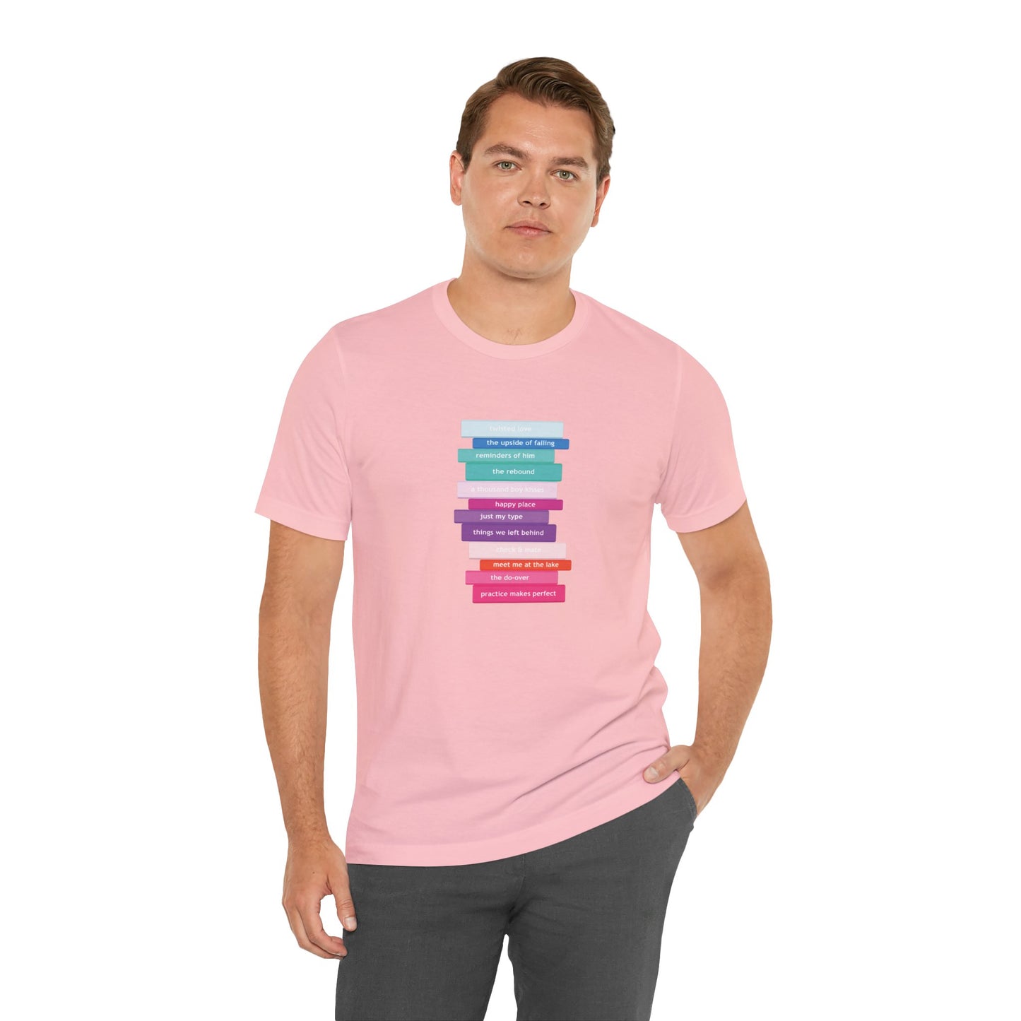 Romance Book Stack T-Shirt