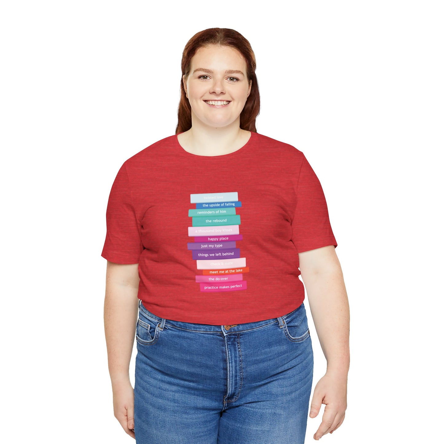 Romance Book Stack T-Shirt