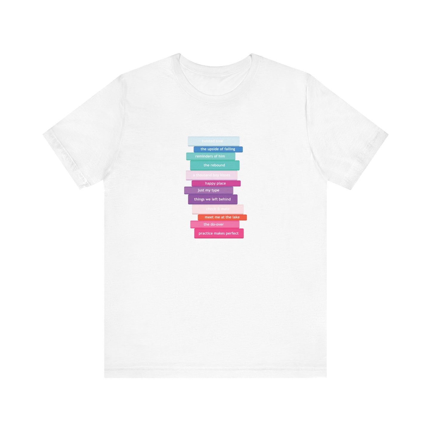 Romance Book Stack T-Shirt
