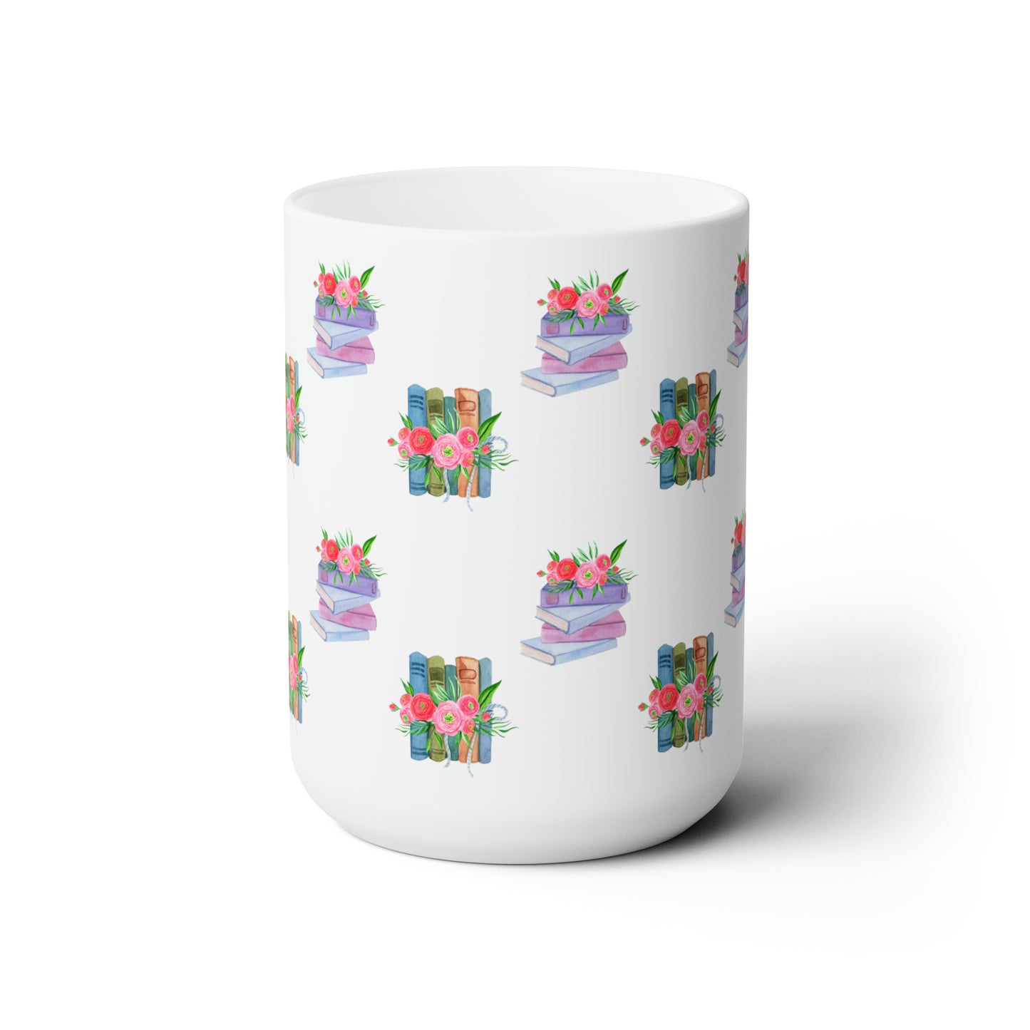 Romantic Books (Ceramic Mug 15oz)