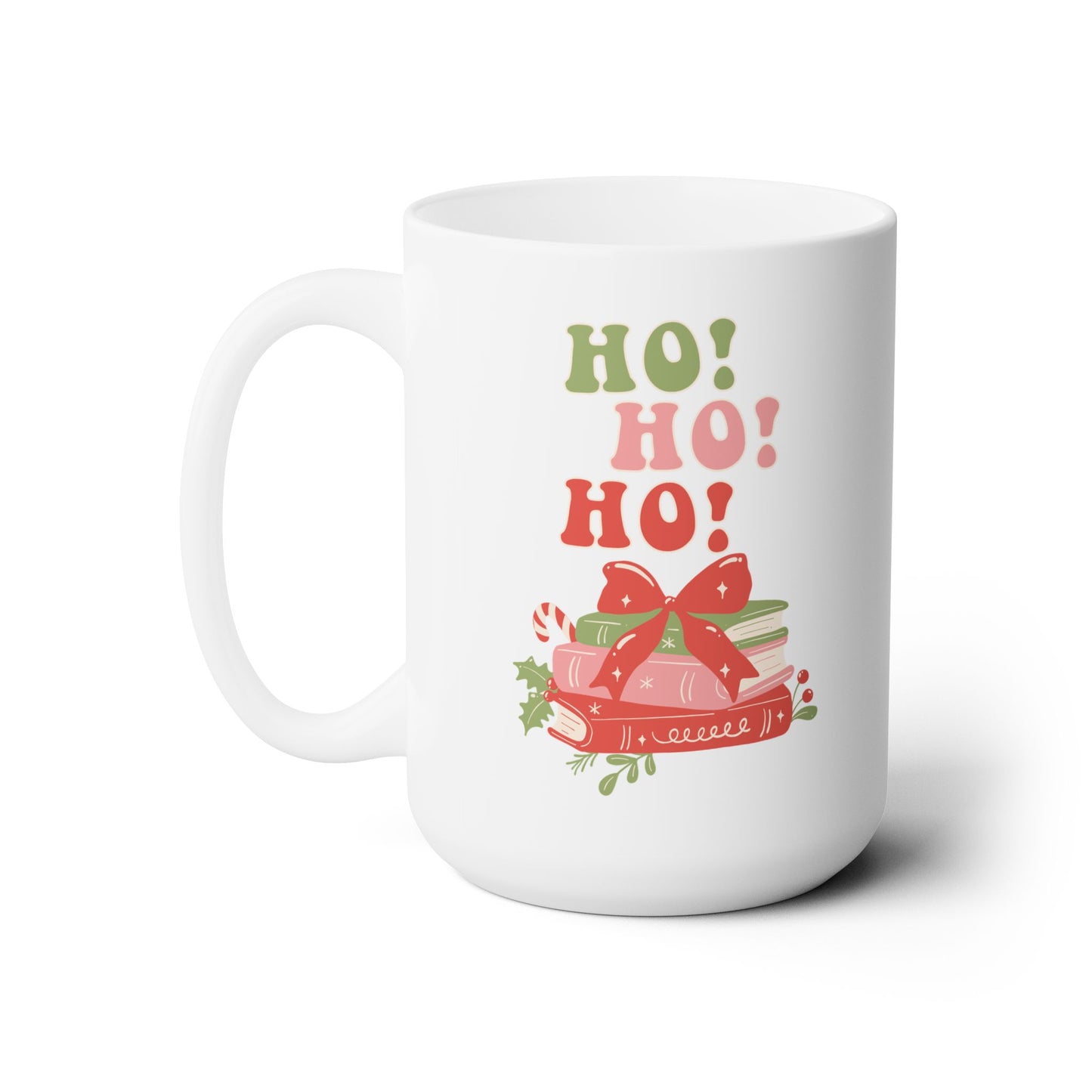 Vintage Christmas Books (Ceramic Mug 15oz)