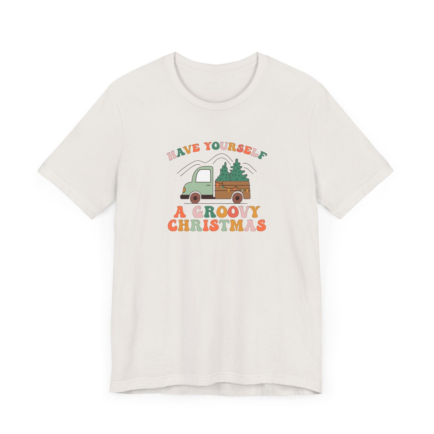 Groovy Christmas Truck T-Shirt
