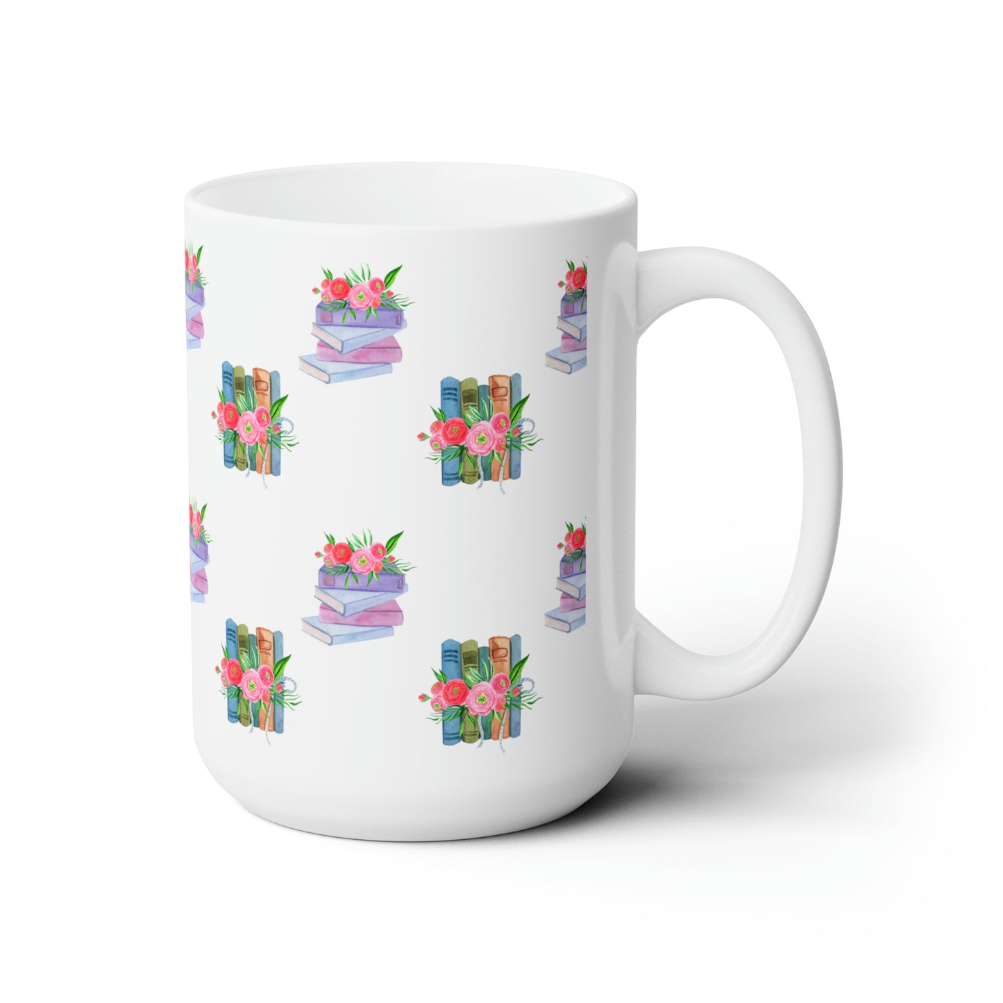Romantic Books (Ceramic Mug 15oz)