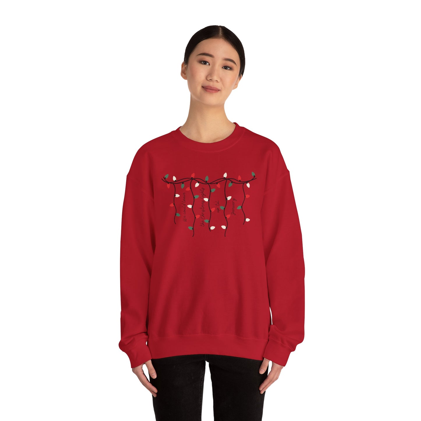 Christmas Lights Sweatshirt