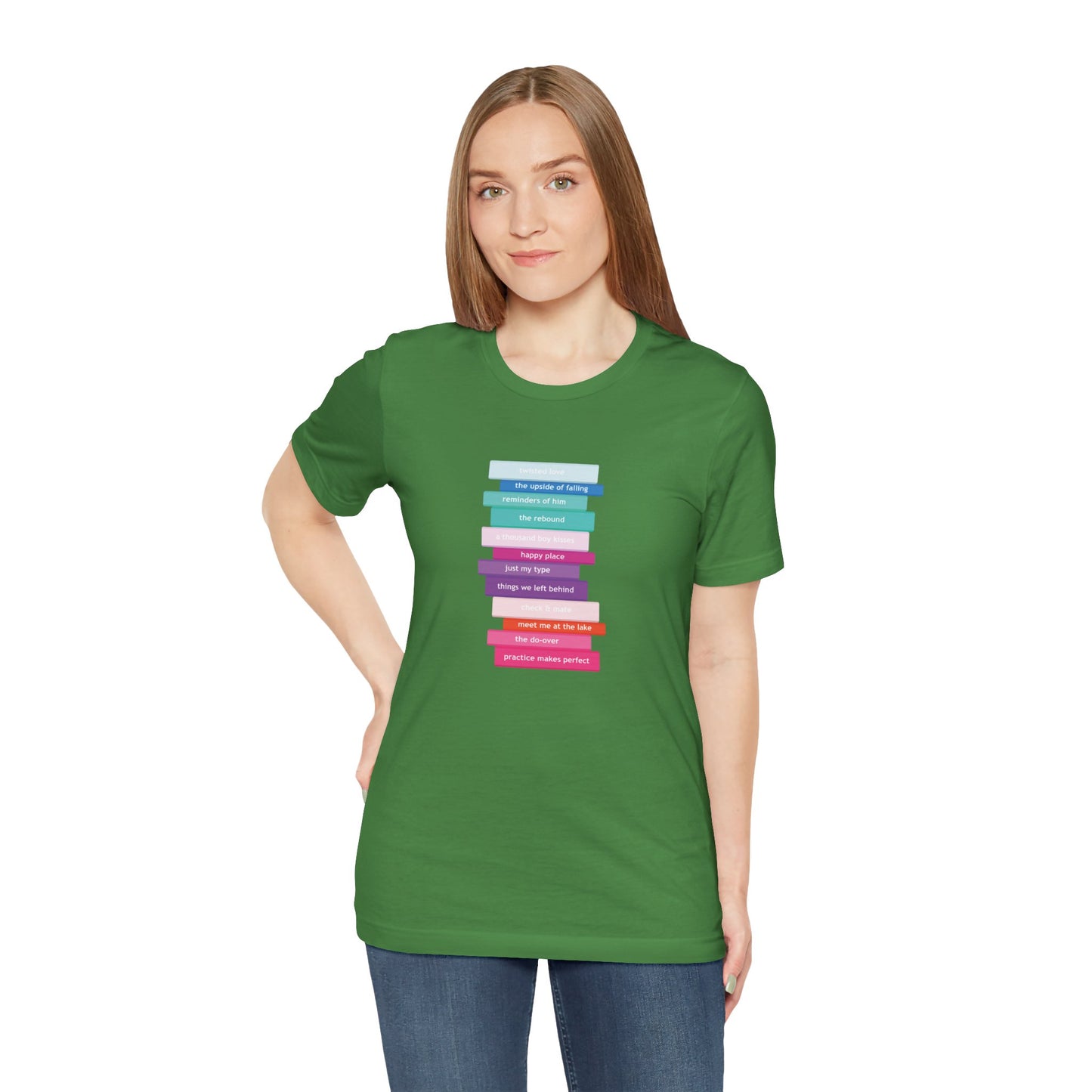 Romance Book Stack T-Shirt