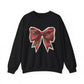 Plaid Holiday Bow Sweatshirt