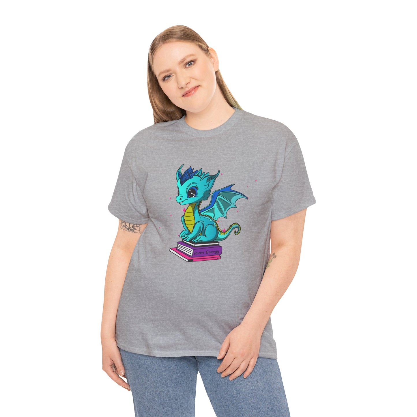 Book Dragon w/ Sparkles T-Shirt