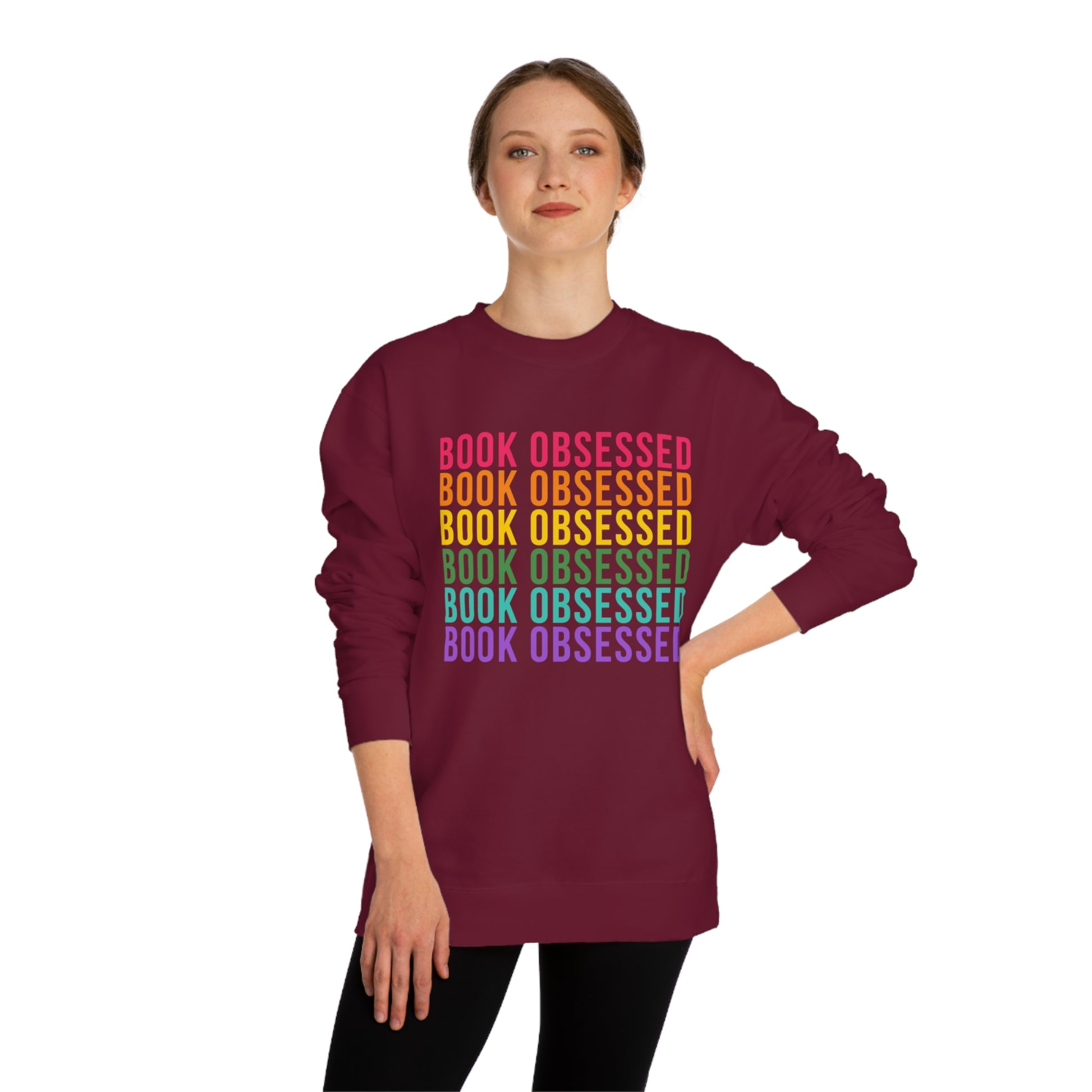 Book Obsessed Independent Trading Unisex Crew Neck Sweatshirt