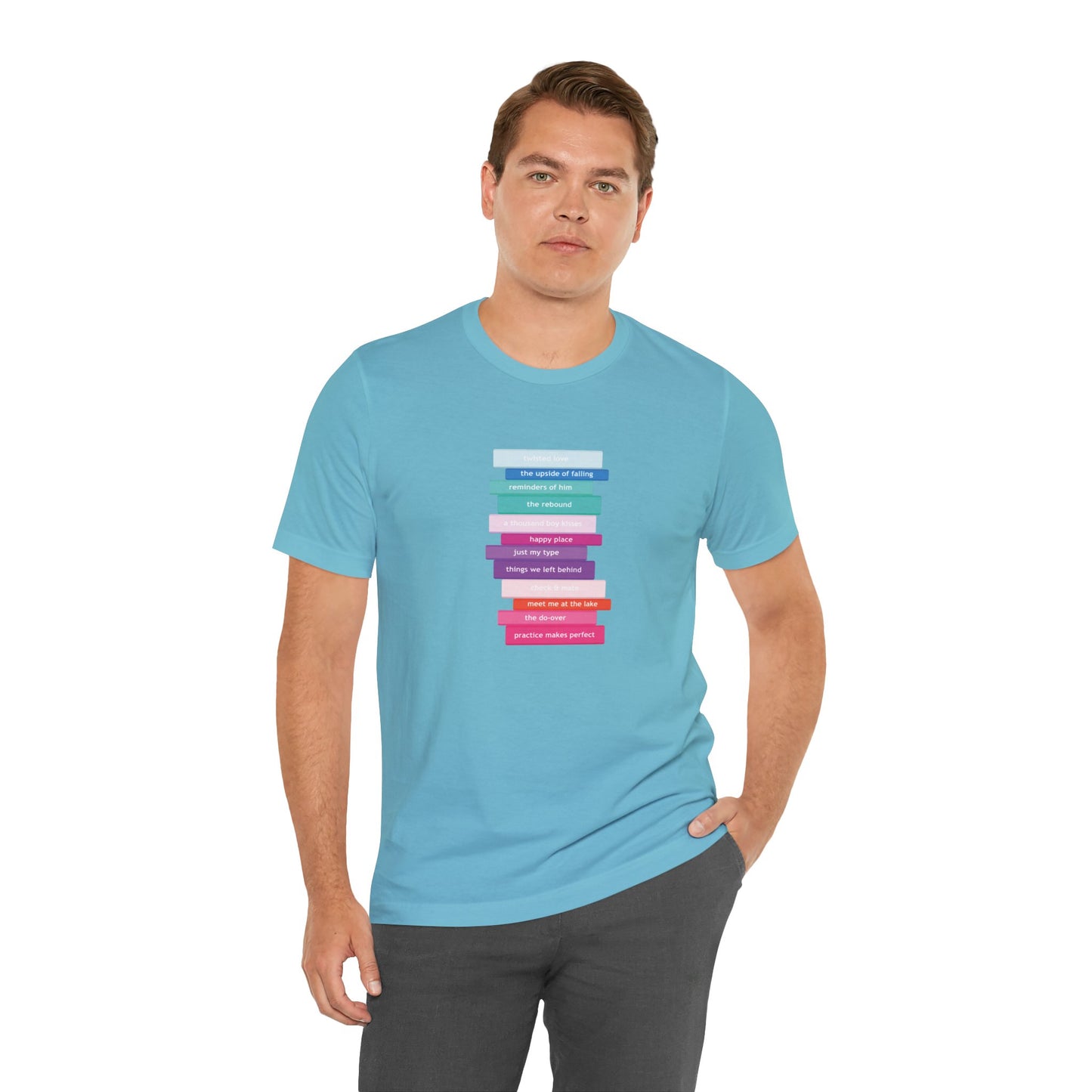 Romance Book Stack T-Shirt