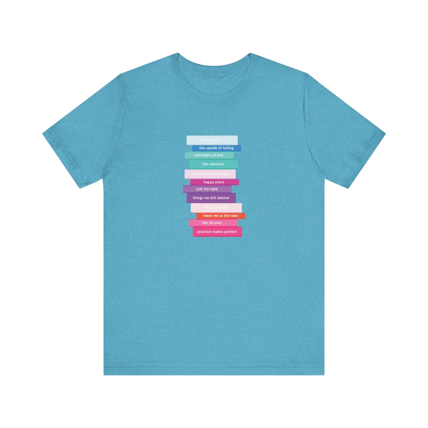 Romance Book Stack T-Shirt
