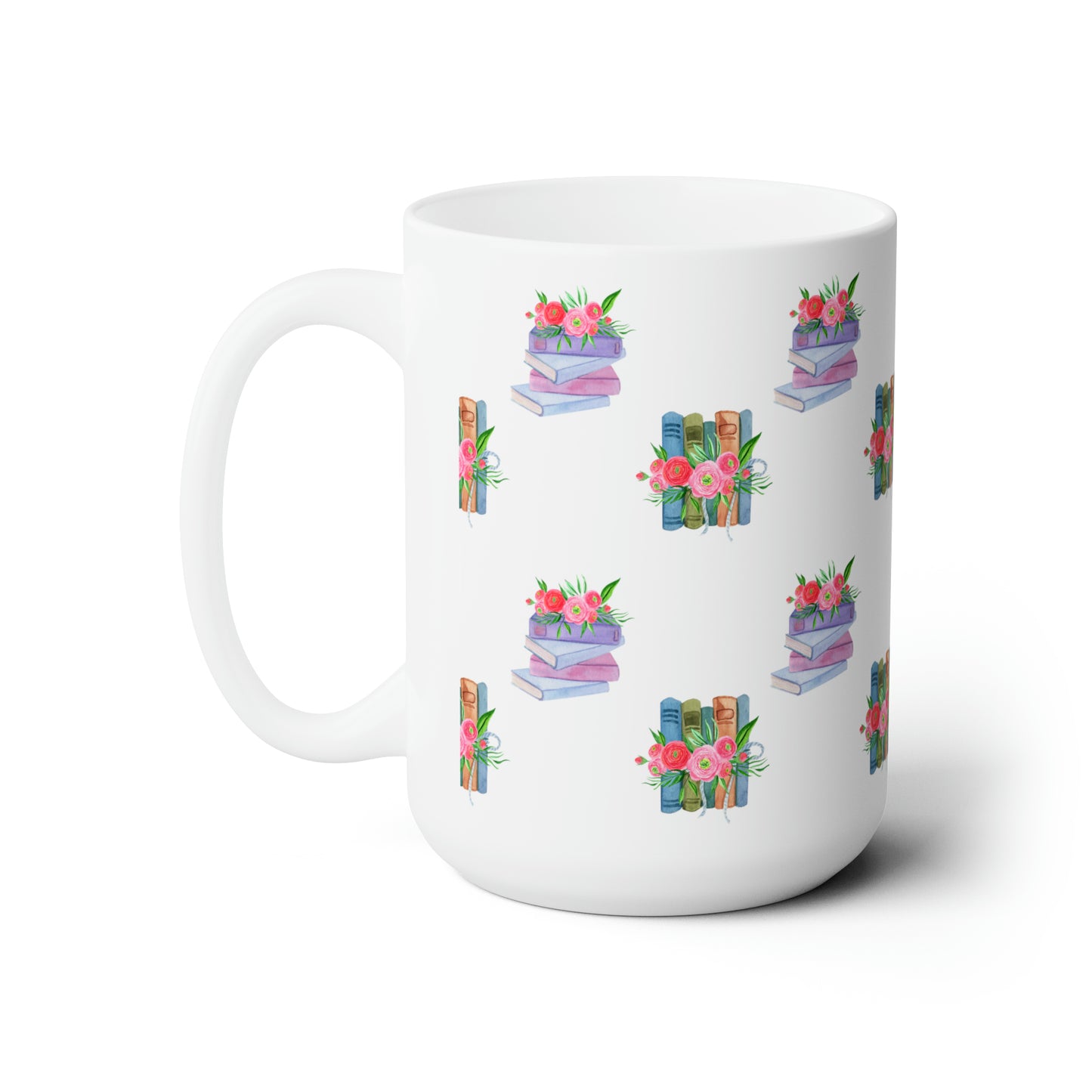 Romantic Books (Ceramic Mug 15oz)