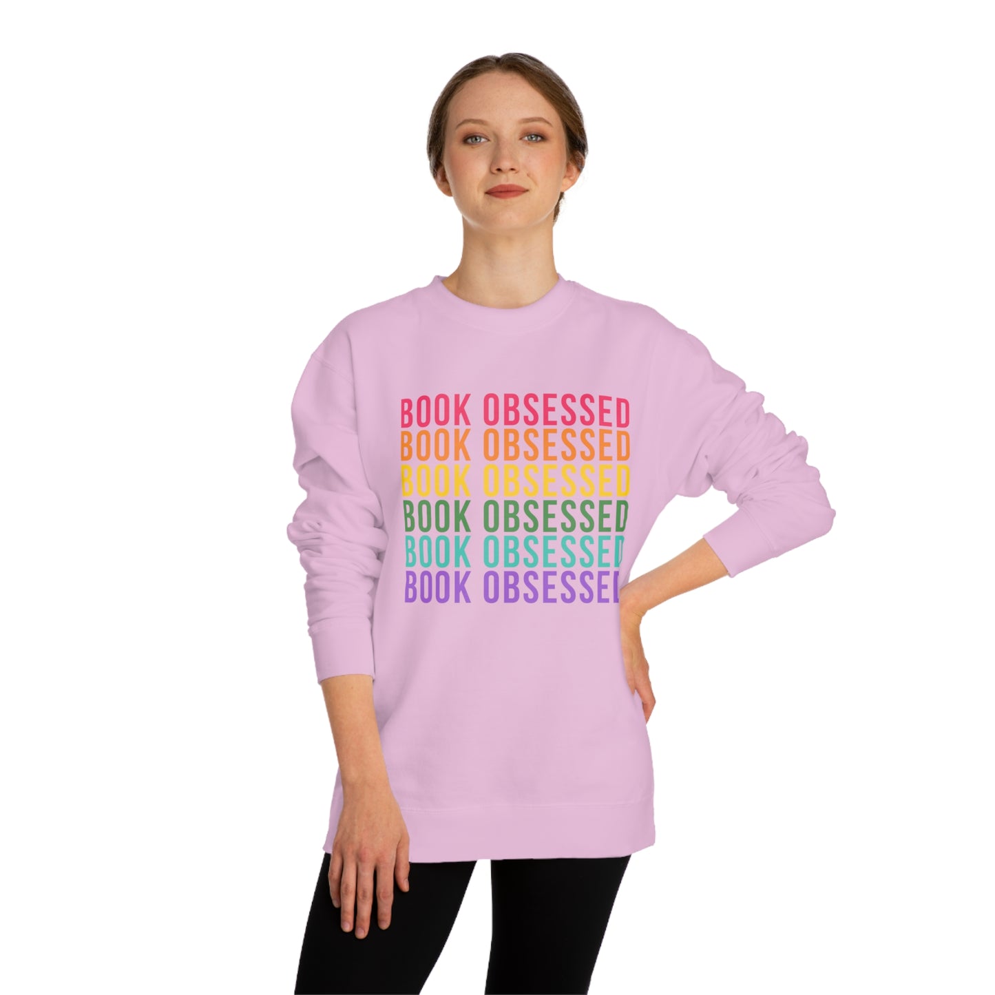 Book Obsessed Independent Trading Co. Unisex Crew Neck Sweatshirt