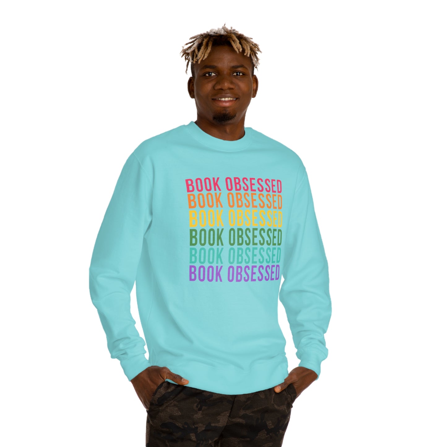 Book Obsessed Independent Trading Co. Unisex Crew Neck Sweatshirt