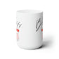 Bless. Cat Hearts (Ceramic Mug 15oz)