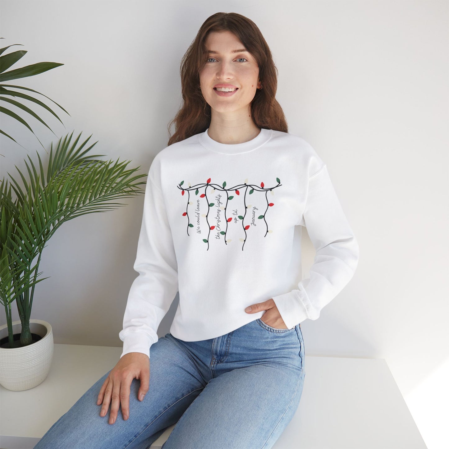 Christmas Lights Sweatshirt