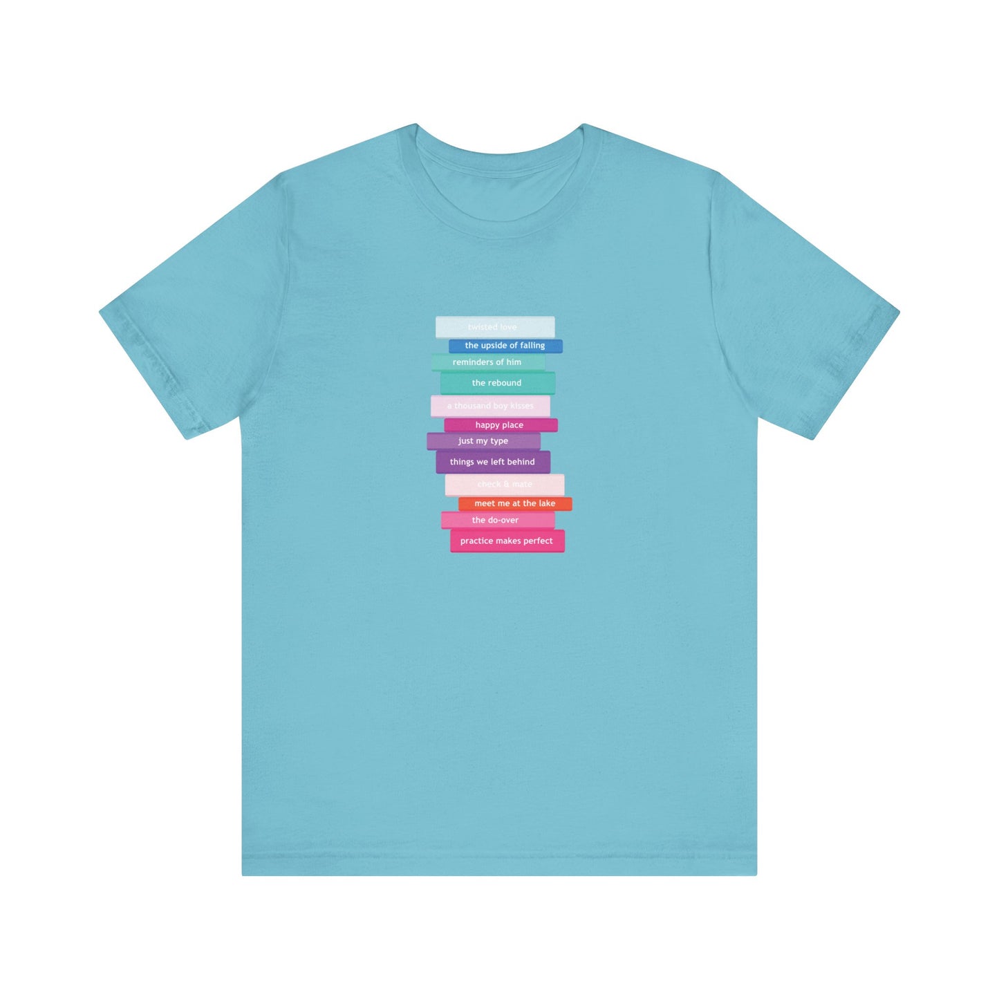Romance Book Stack T-Shirt