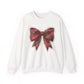 Plaid Holiday Bow Sweatshirt