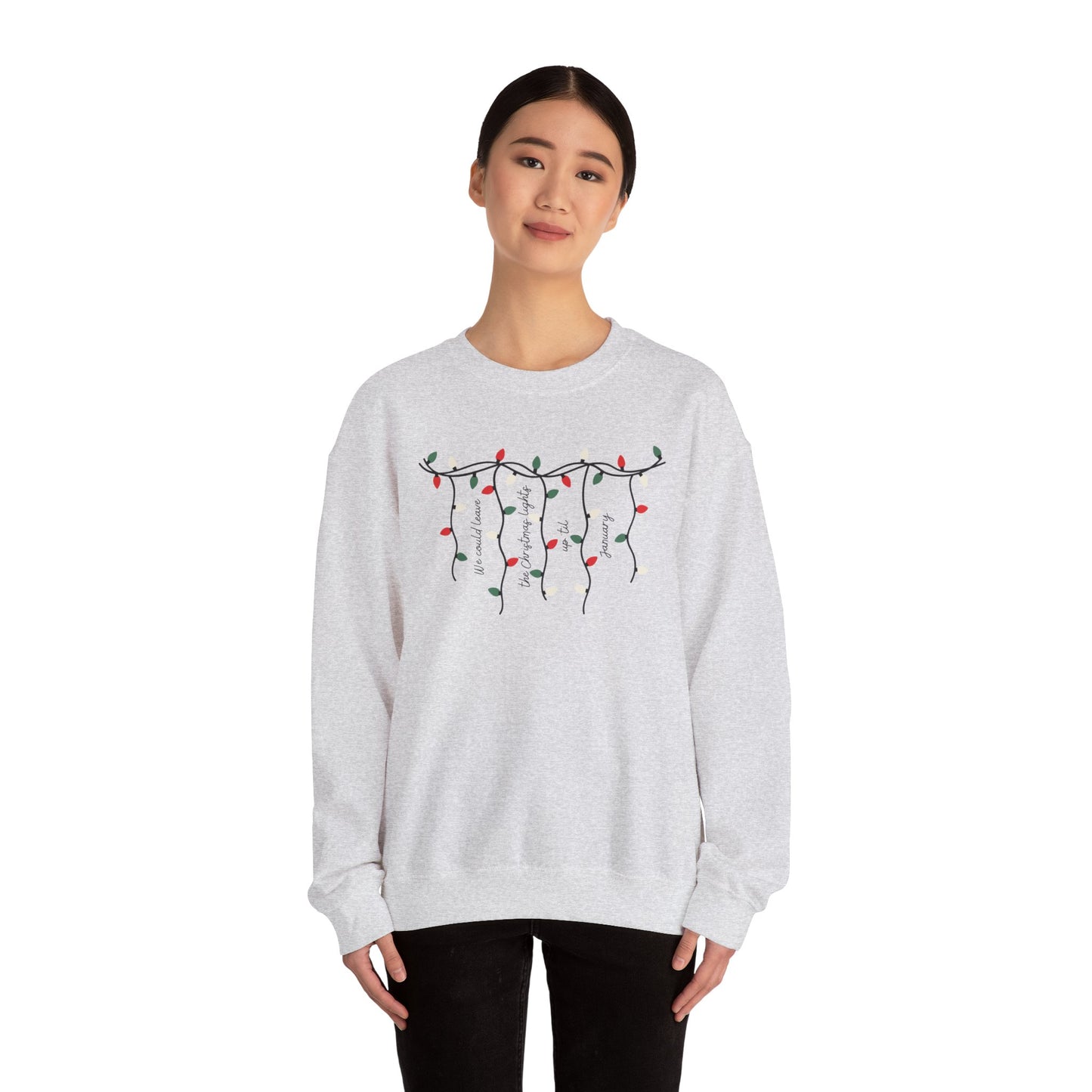 Christmas Lights Sweatshirt