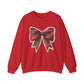 Plaid Holiday Bow Sweatshirt