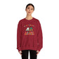 Groovy Christmas Truck Sweatshirt