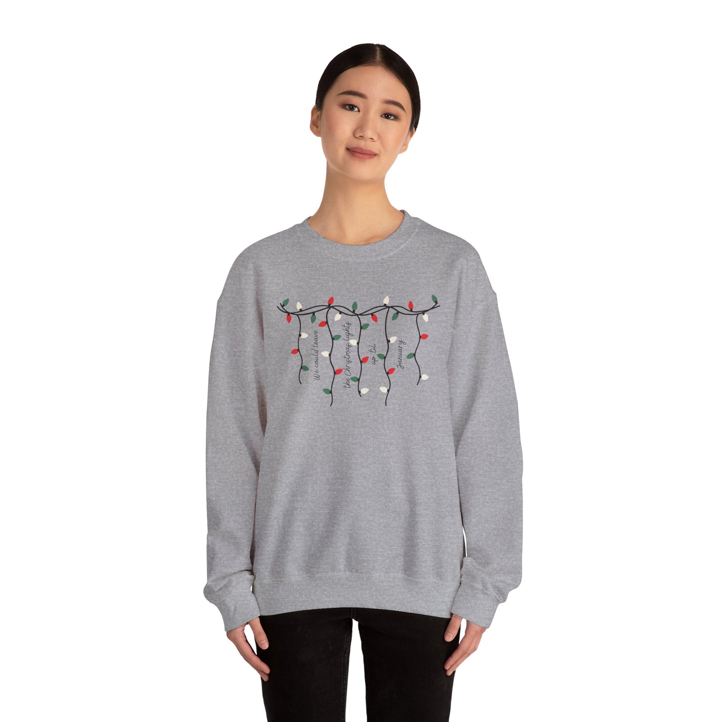 Christmas Lights Sweatshirt