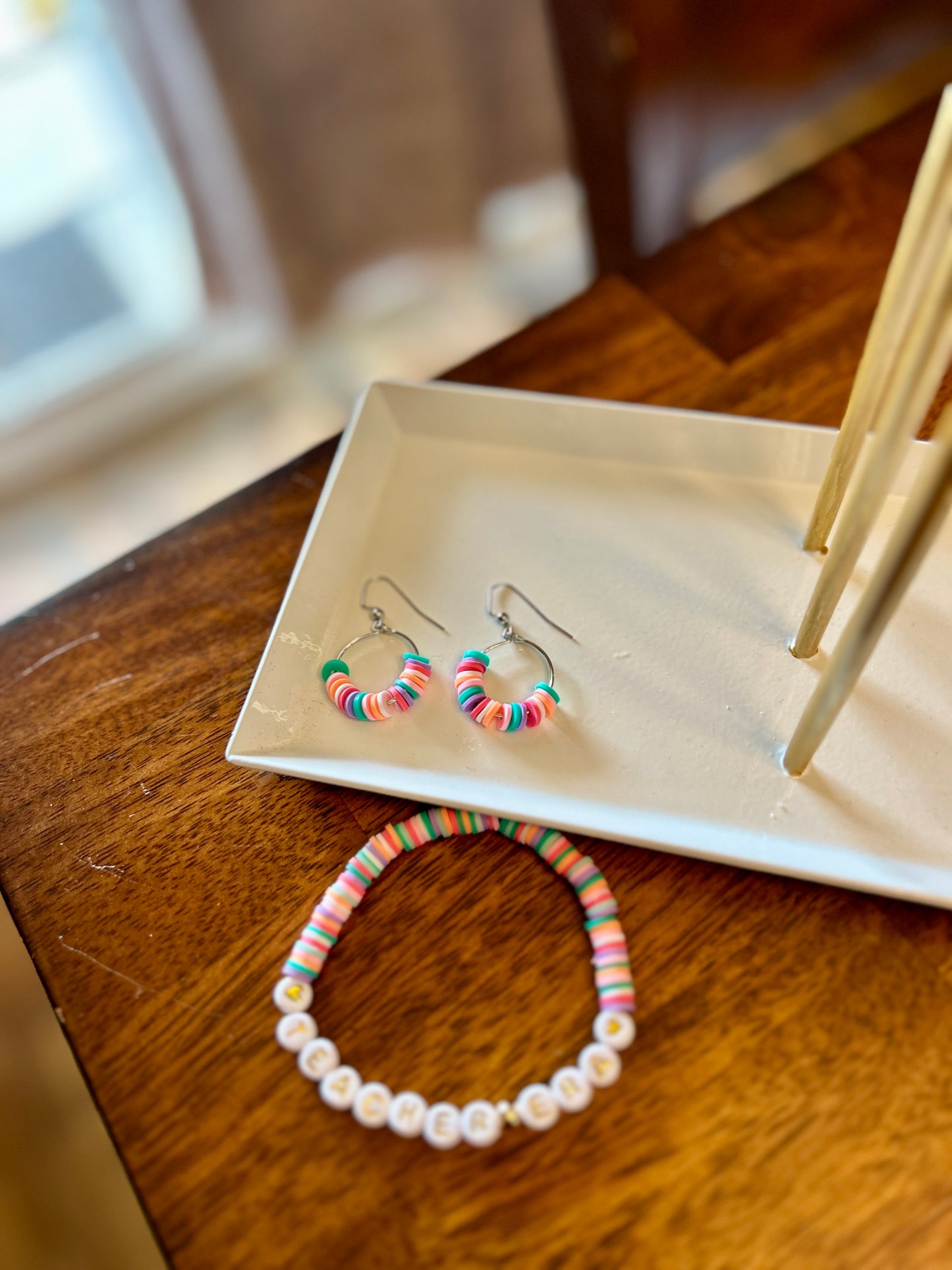 Small Bead Earrings