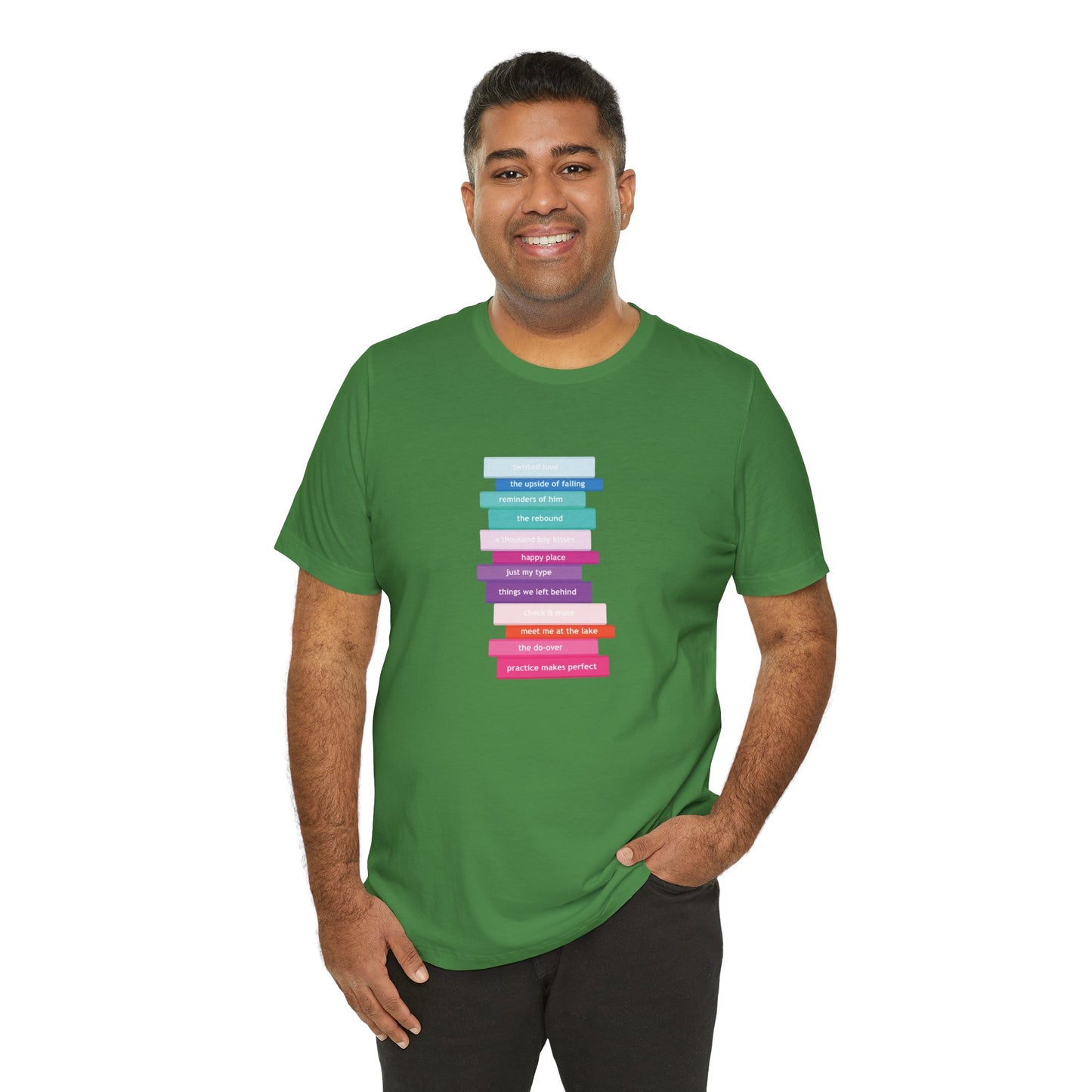 Romance Book Stack T-Shirt