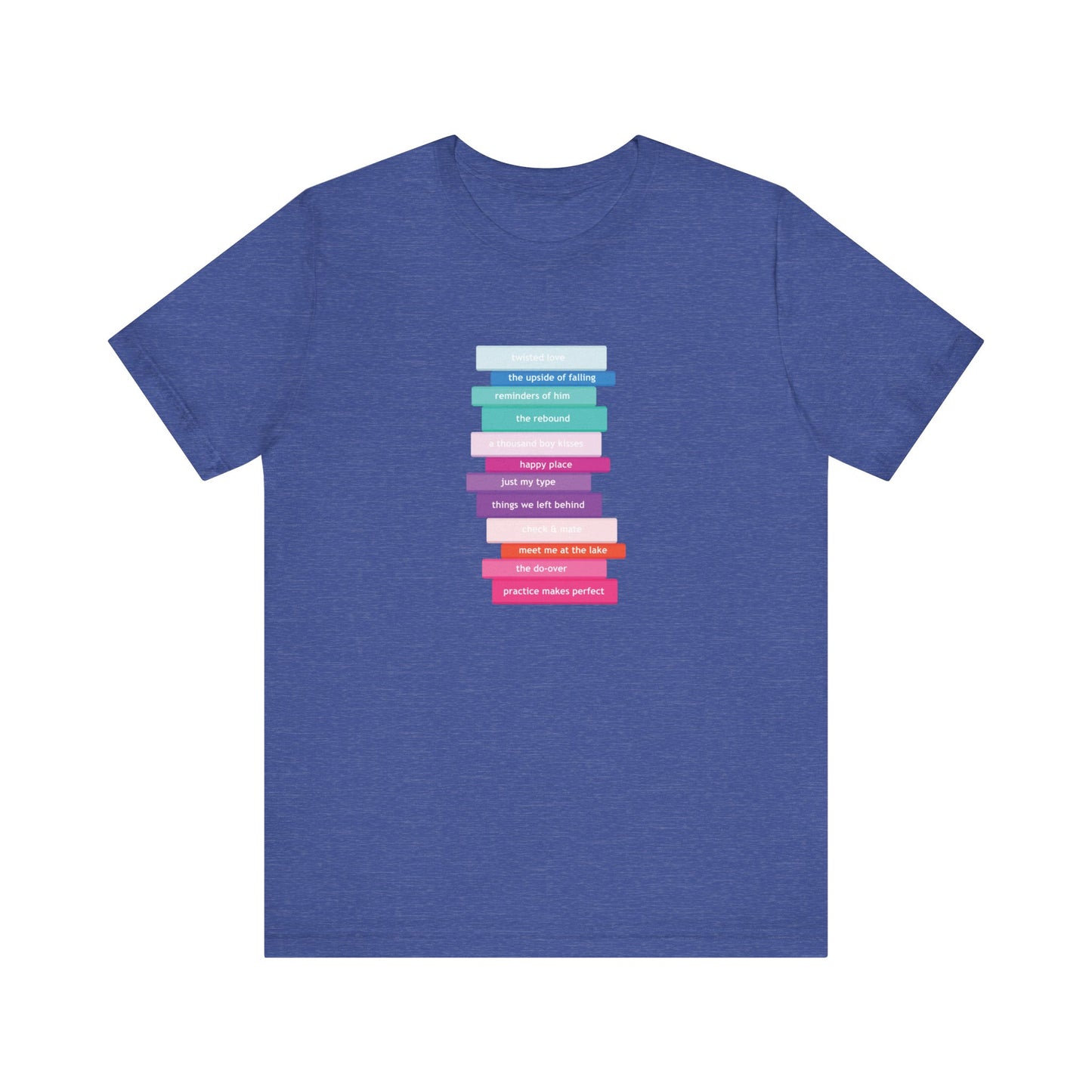 Romance Book Stack T-Shirt