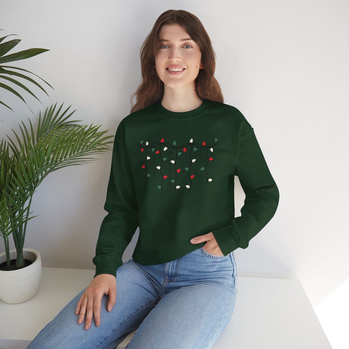 Christmas Lights Sweatshirt
