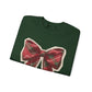 Plaid Holiday Bow Sweatshirt